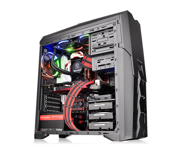 Thermaltake Versa N25 (ATX) Mid Tower Cabinet (Black)